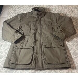 Field & Stream Mens Vintage Utility Field Jacket Parka Olive Drab Large